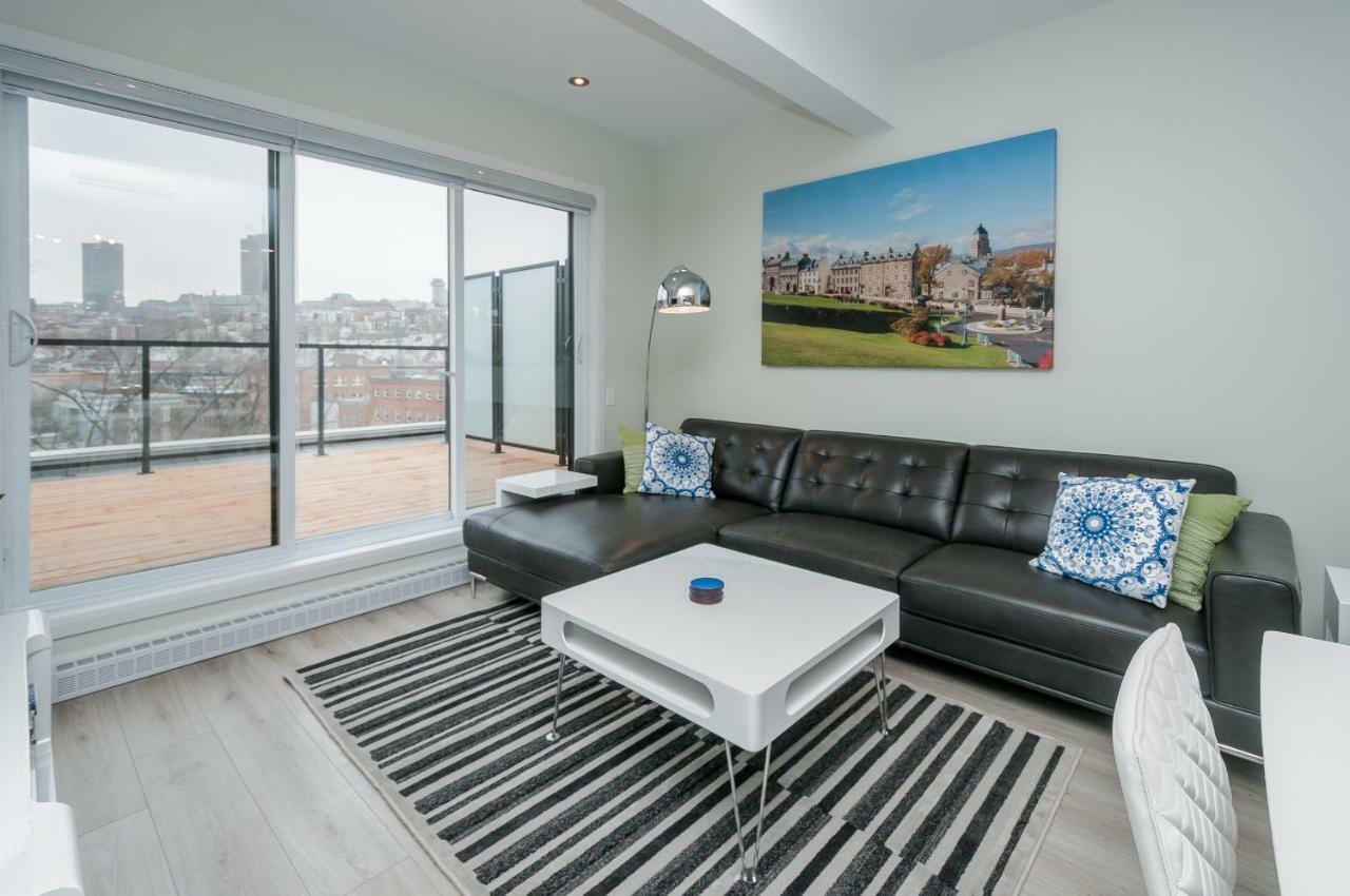 Penthouse On Charest - With Parking And Gym Apartamento Ciudad de Quebec Exterior foto